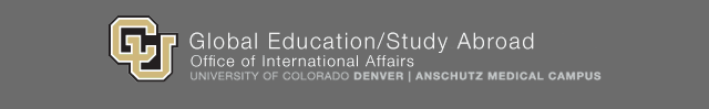 Global Education/Study Abroad | Office of International Affairs | University of Colorado Denver | Anschutz Medical Campus